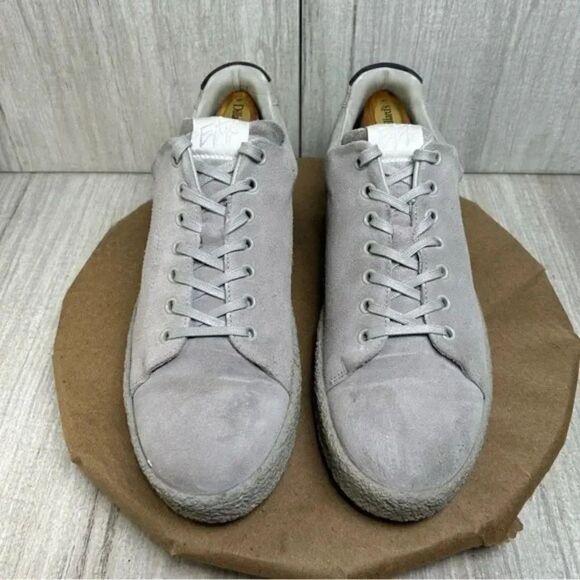 Eytys Ace Grey Suede Sneaker Fashion Shoe Handmade Men’s Size 10.5 US EUR 44 - Picture 6 of 11